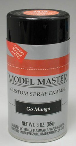 Testors Model Master Automotive Enamel Go Mango Spray 1:0 Scale