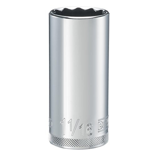 DEWALT DWMT74537OSP 12 Point 1/2" Drive Deep Socket 11/16" SAE