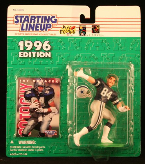JAY NOVACEK/ DALLAS COWBOYS 1996 NFL Starting Lineup Action Figure & Exclusive NFL Collector Trading Card JAY NOVACEK/ DALLAS COWBOYS 1996 NFL Starting Lineup Action Figure & Exclusive NFL Collector Trading Card