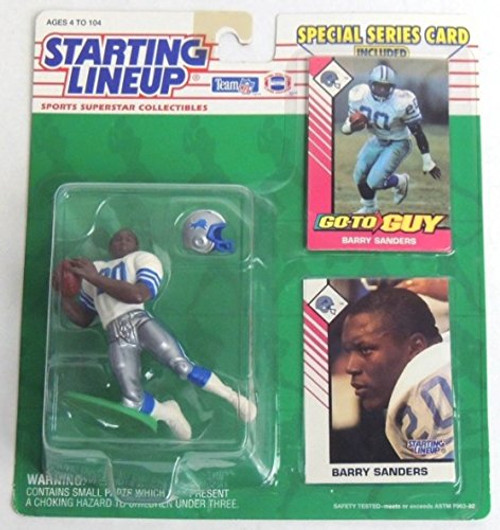 1993 NFL Starting Lineup - Barry Sanders - Detroit Lions 1993 NFL Starting Lineup - Barry Sanders - Detroit Lions