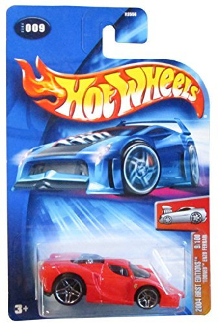 Hot Wheels 'Tooned Enzo Ferrari First Edition 2004 #009 #9 RED FE 9/100 1:64 Scale Hot Wheels 'Tooned Enzo Ferrari First Edition 2004 #009 #9 RED FE 9/100 1:64 Scale