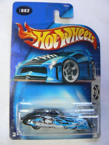 Hot Wheels 2003 Boulevard Buccaneers Phantom Corsair 3/5 BLACK #082 #82 1:64 Scale
