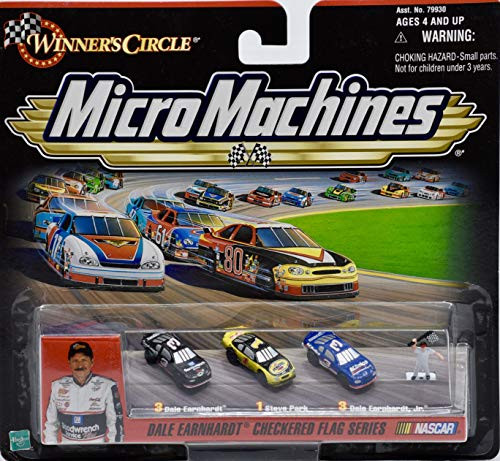 Dale Earnhardt Checkered Flag Series Nascar Micro Machines Winner's Circle 1999