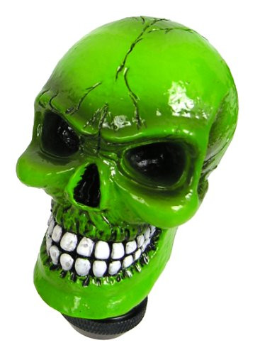 Custom Accessories 23179 Green Skull Gear Shift Knob
