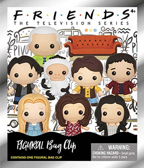 Warner Bros F.R.I.E.N.D.S. - 3D Foam Collectible Bag Clip in Blind Bag Warner Bros F.R.I.E.N.D.S. - 3D Foam Collectible Bag Clip in Blind Bag