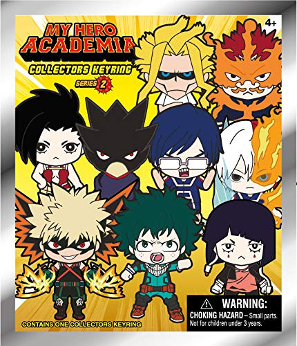 Funimation My Hero Academia Series 2 - 3D Foam Collectible Bag Clip in a Blind Bag, Multi Color, One-Size
