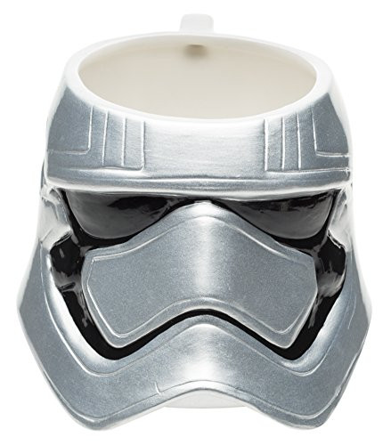 Zak Designs SWRH-9536 Star Episode 7 Coffee Mugs Sculpted Wars Ep7 CaptPhasma
