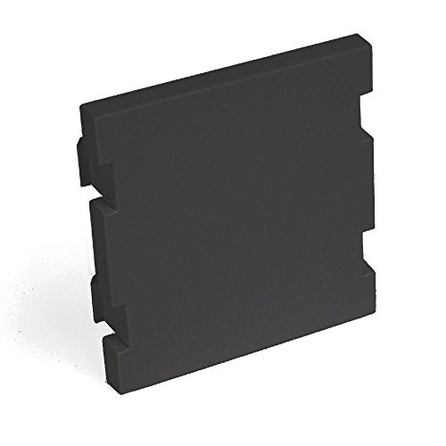 Leviton 41292-2BE 2 Unit High Blank MOS Module, Black