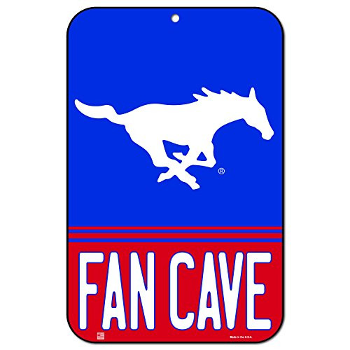 WinCraft SMU Mustangs Official NCAA 11" x 17" Fan Cave Plastic Wall Sign 11x17 051189 WinCraft SMU Mustangs Official NCAA 11" x 17" Fan Cave Plastic Wall Sign 11x17 051189