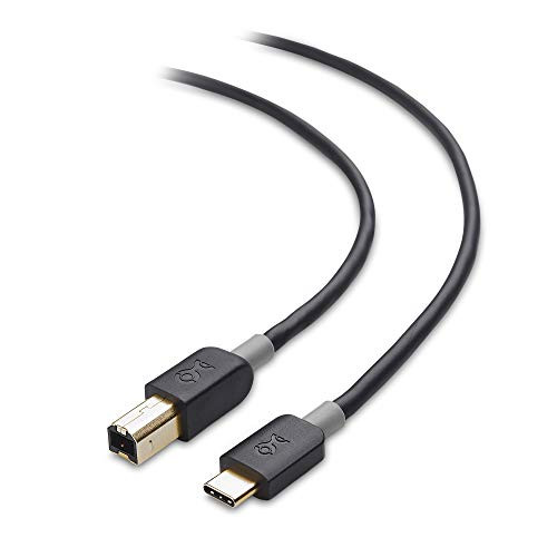 Cable Matters USB C Printer Cable (USB C to USB B Cable, USB-C to Printer Cable) in Black 3.3 Feet