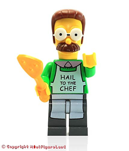 The Simpsons LEGO MiniFigure - Ned Flanders (with Apron) 71006