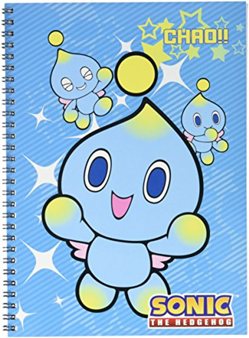 Great Eastern Entertainment Sonic The Hedgehog Chao Spiral Notebook Great Eastern Entertainment Sonic The Hedgehog Chao Spiral Notebook