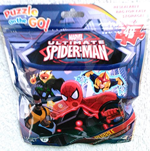 Puzzle On The Go: Ultimate Spiderman l 48 Piece Set