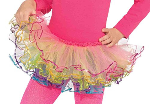 Forum Novelties Rainbow Pastel Tutu Costume, Child Size