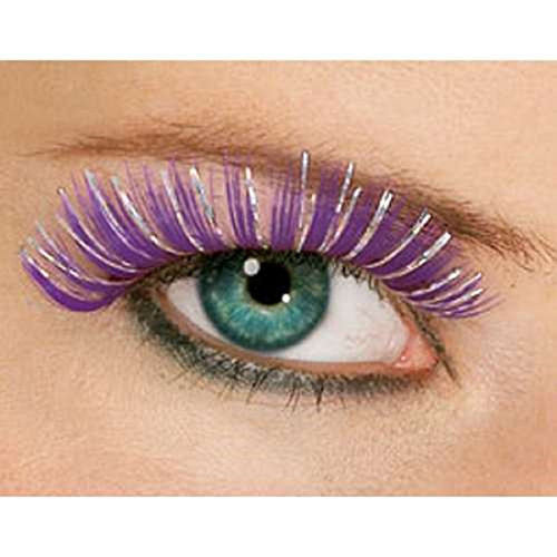 Rubie's Costume Co. Hologram Eyelashes Costume, Purple, One Size, Multicolor