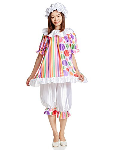 Rubie's Women's Betty Brite Clown, Multicolor, One Size