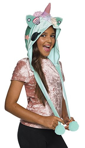 Rubie's Child's Tokidoki Costume Hood, Sirena Mermicorno