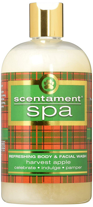 Best Shot Pet Scentament Spa Harvest Apple Holiday Facial & Body Wash, 16 oz