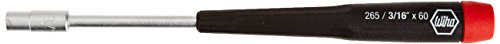 Wiha 96547 Nut Driver Inch Screwdriver with Precision Handle, 3/16 x 60mm