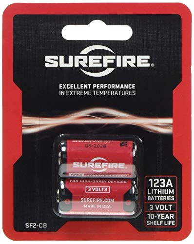 SureFire SF2-CB 123A Lithium 3V Batteries (2-Pack)