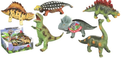 Toysmith Small Squeezable Dino Toy