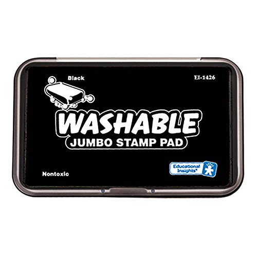 Educational Insights Jumbo Washable Stamp Pad- Black