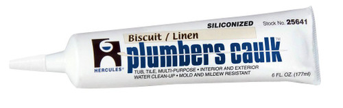 Oatey 25641 Hercules 6-Ounce  Biscuit Tube Plumber's Caulk