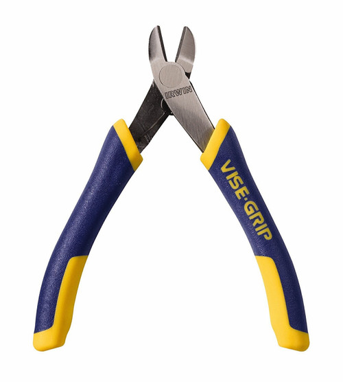 IRWIN Tools VISE-GRIP Pliers, Standard Diagonal with Spring, 4 1/2-Inch (2078935)