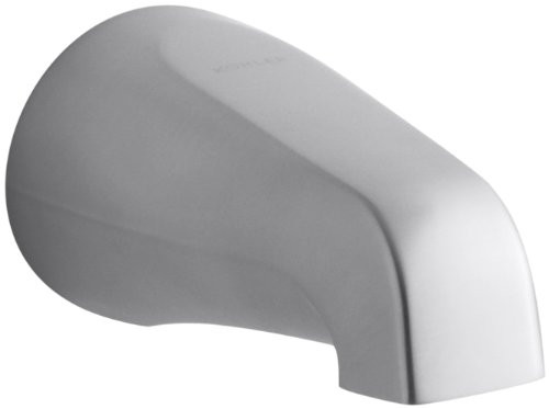 KOHLER K-15135-G Coralais Non-Diverter Bath Spout, Brushed Chrome