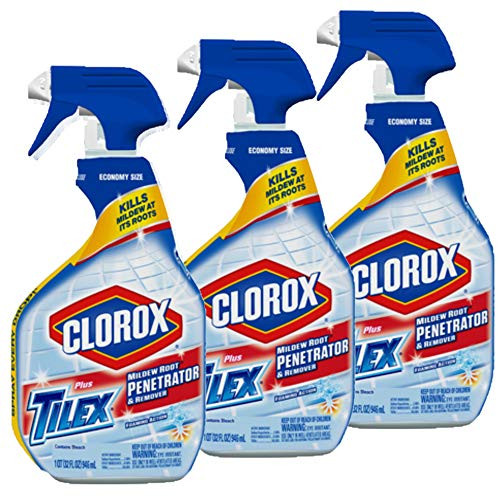 Tilex 00263 Mildew Root Penetrator and Remover Spray Bottle, 32 fl oz Trigger Spray Bottle - 3 Pack