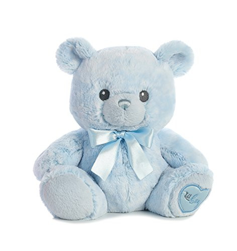 ebba Lil Boy Plush Bear, Blue