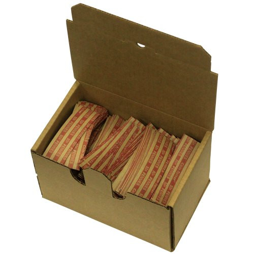 The Coin-Tainer Co. Flat Coin Wrappers, Penny, 1000 Count (30001) The Coin-Tainer Co. Flat Coin Wrappers, Penny, 1000 Count (30001)