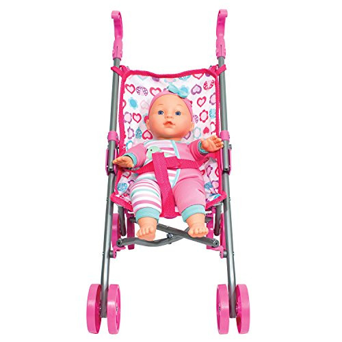 Gigo Dream Collection 13 " Baby Doll Stroller Set