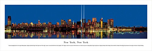 Blakeway Worldwide Panoramas New York-Tribute in Light at Twilight-Blakeway Panoramas Unframed Skyline Posters