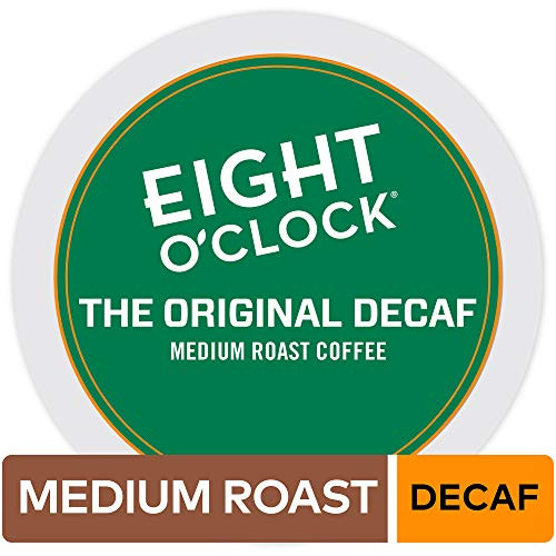 Eight O'Clock Coffee The Original Decaf, Single Serve Coffee K-Cup Pod, Medium Roast, 72