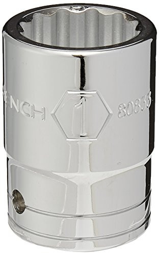 GEARWRENCH 80833 3/4" Drive 12 Point Standard SAE Socket 1", Black