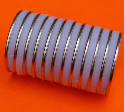 12Pc Super Strong N52 Rare Earth Neodymium Magnet 1.26' x 1/16' Discs, by Applied Magnets 12Pc Super Strong N52 Rare Earth Neodymium Magnet 1.26' x 1/16' Discs, by Applied Magnets