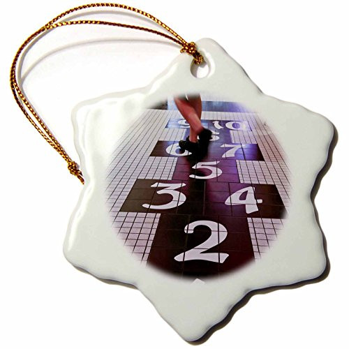 3dRose Albuquerque, New Mexico, Route 66 Diner US32 JMR1198 Julien McRoberts Snowflake Ornament, Porcelain, 3" 3dRose Albuquerque, New Mexico, Route 66 Diner US32 JMR1198 Julien McRoberts Snowflake Ornament, Porcelain, 3"