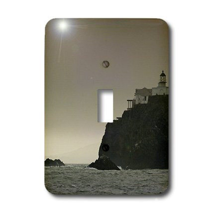 3dRose lsp_216072_1 Bonita Lighthouse At Sunrise Single Toggle Switch