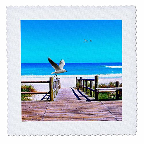 3D Rose Beach in The Holiday Quilt 10 x 10