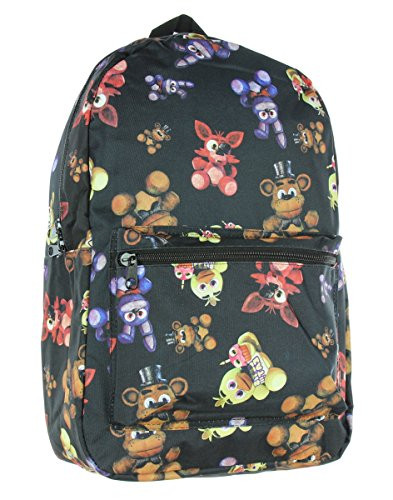 bioWorld Five Nights at Freddy's Freddy/Foxy/Chica/Bonnie Toss Backpack