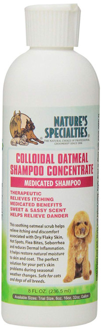 Nature's Specialties Colloidal Oatmeal Pet Shampoo, 8-Ounce Nature's Specialties Colloidal Oatmeal Pet Shampoo, 8-Ounce