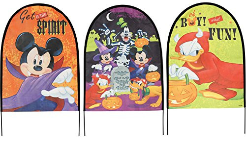 Disney Mickey & Friends Fabric Yard Signs Set