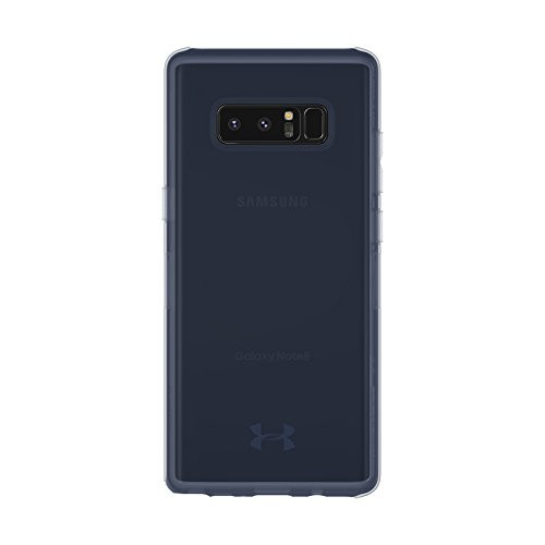Under Armour Phone Case | for Samsung Galaxy Note 8 | Under Armour UA Protect Verge Case with Rugged Design and Drop Protection - Translucent Navy/Metallic