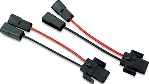 Kuryakyn 5494 Motorcycle Lighting Accessory: LED Light Passing Lamp Adapters for 2005-18 Harley-Davidson Motorcycles, 1 Pair