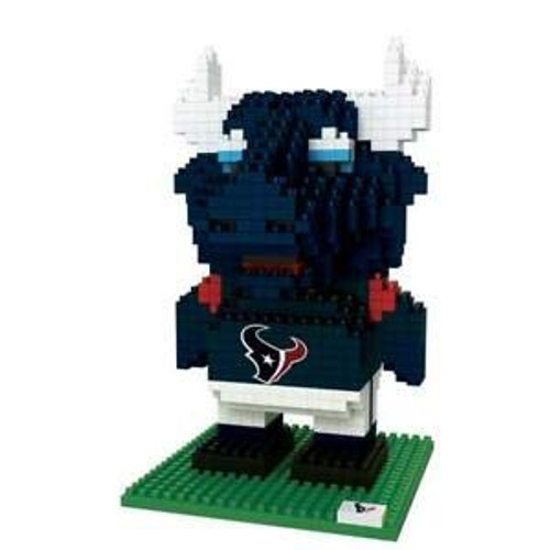 FOCO NFL Houston Texans Brxlz 3D Blocks Set - Mascotbrxlz 3D Blocks Set - Mascot, Team Color, One Size FOCO NFL Houston Texans Brxlz 3D Blocks Set - Mascotbrxlz 3D Blocks Set - Mascot, Team Color, One Size