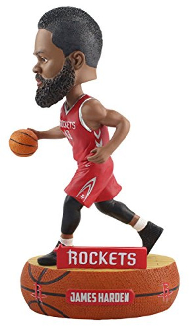 FOCO NBA Houston Rockets Baller Bobble, Team Color, OS