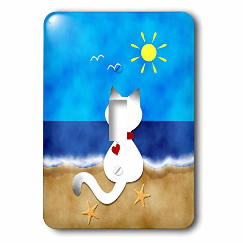 3D Rose lsp_182624_1 Cute Siamese Kitty Cat Summer Beach Time Fun-Single Toggle Switch 3D Rose lsp_182624_1 Cute Siamese Kitty Cat Summer Beach Time Fun-Single Toggle Switch