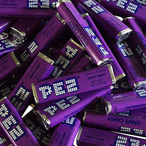 Pez Candy Single Flavor 2 Lb Bulk Bag (Grape) Purple Candy Pez Candy Single Flavor 2 Lb Bulk Bag (Grape) Purple Candy