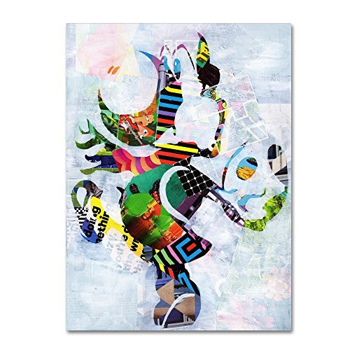 Yoshi 2 by Artpoptart, 14x19-Inch Canvas Wall Art